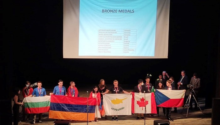 Bronze Medal in International Astronomy and Astrophysics Olympiad